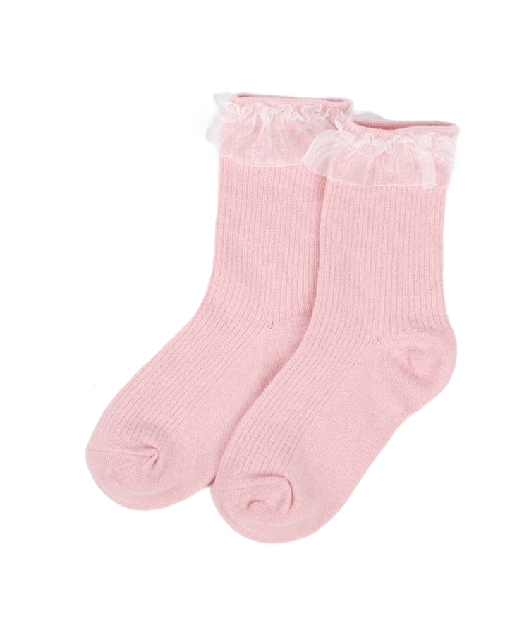 Doppelzylinder-Spitzensocken für Damen