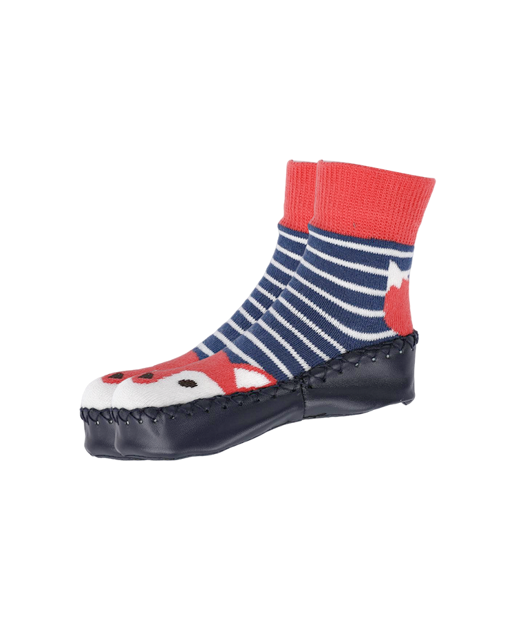 Einfarbige Socken aus gekämmter Baumwolle für Kinder