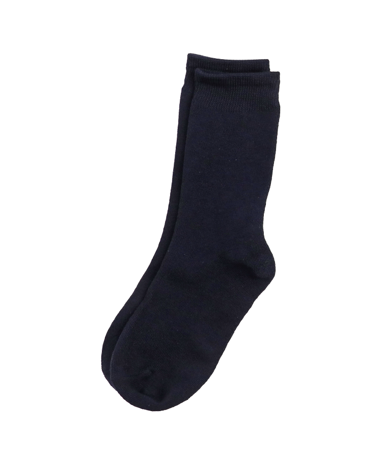 Einfache Schulsocken mit einem Zylinder