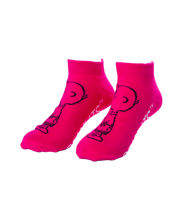 Cartoon-Jacquard-Bootssocken aus Baumwolle für Damen