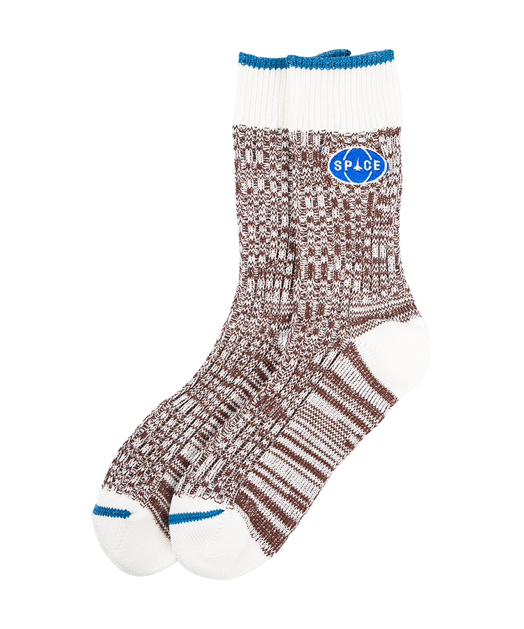 Lässige Baumwollsocken mit grober Nadel für Erwachsene