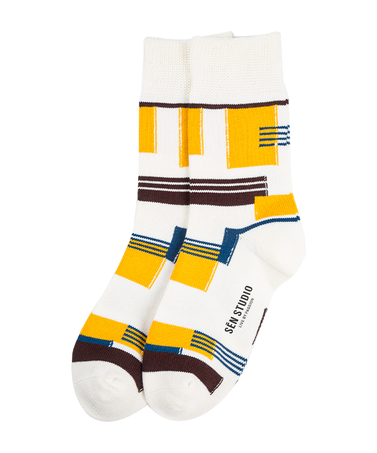 Erwachsene grobe Nadel lässige Baumwollsocken Baumwollsocken